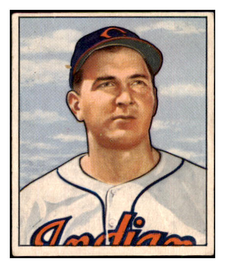 1950 Bowman Baseball #233 Allie Clark Indians GD-VG Copyright 489926