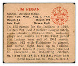 1950 Bowman Baseball #007 Jim Hegan Indians VG 489940