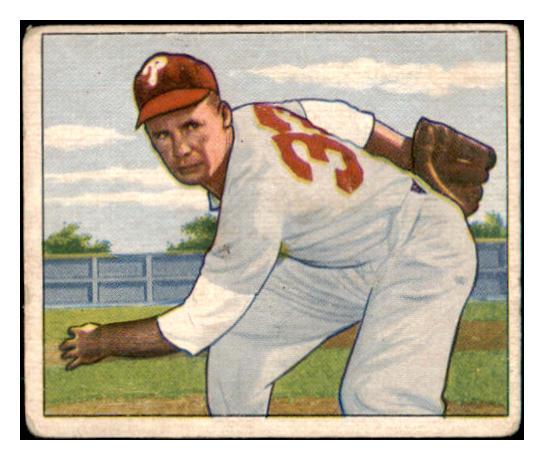 1950 Bowman Baseball #120 Jocko Thompson Phillies VG 489944