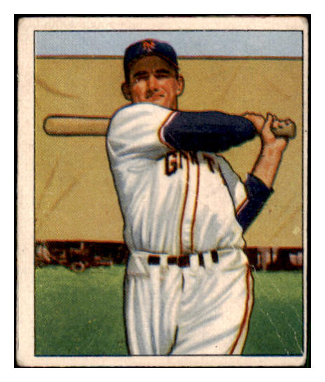 1950 Bowman Baseball #064 Alvin Dark Giants VG 489946