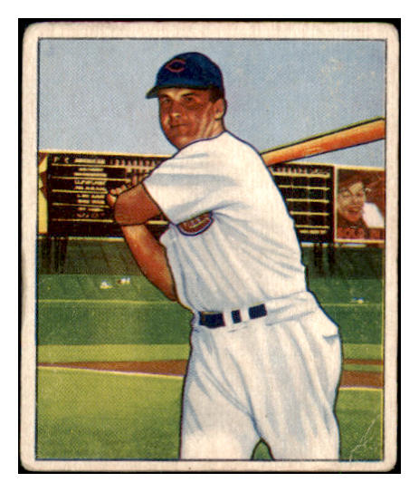 1950 Bowman Baseball #081 Ron Northey Reds VG 489948