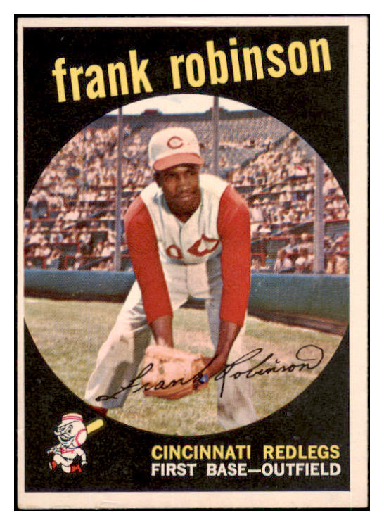 1959 Topps Baseball #435 Frank Robinson Reds EX-MT 489973