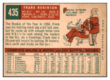 1959 Topps Baseball #435 Frank Robinson Reds EX-MT 489973