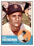 1963 Topps Baseball #115 Carl Yastrzemski Red Sox EX-MT 489974