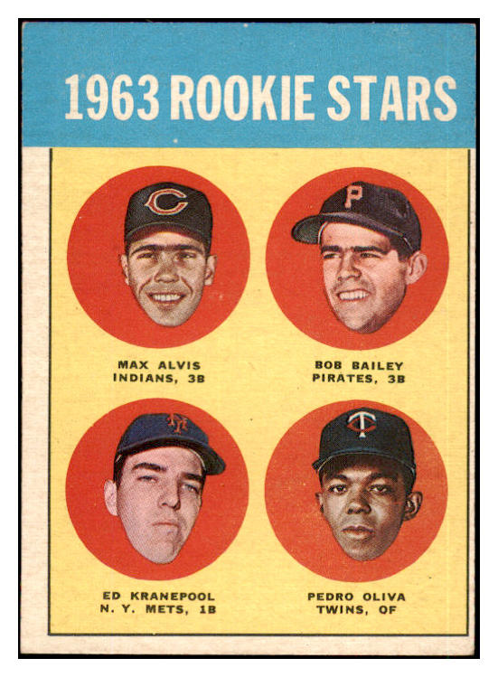 1963 Topps Baseball #228 Tony Oliva Twins EX-MT 489975