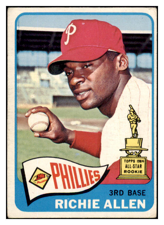 1965 Topps Baseball #460 Richie Allen Phillies VG-EX 489986