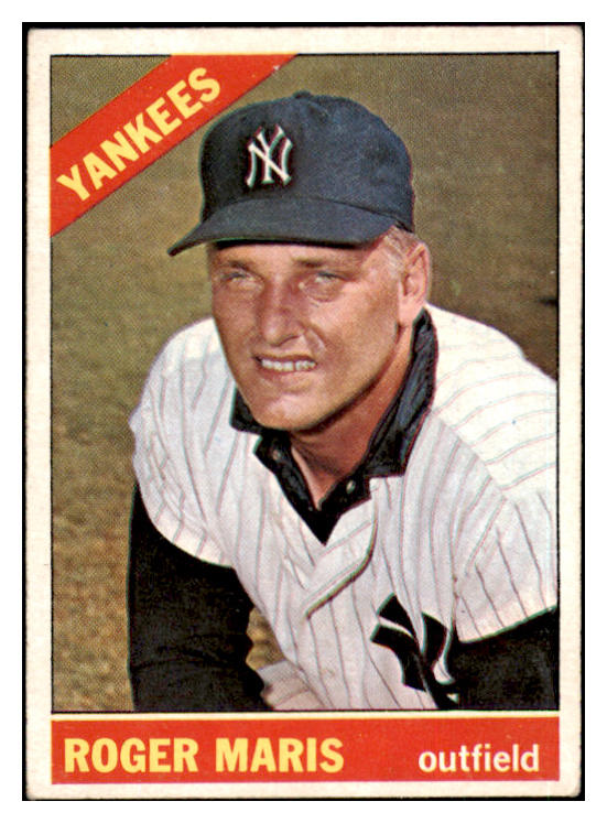 1966 Topps Baseball #365 Roger Maris Yankees VG-EX 489993