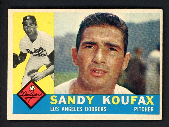 1960 Topps Baseball #343 Sandy Koufax Dodgers VG-EX 490013