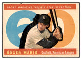 1960 Topps Baseball #565 Roger Maris A.S. Yankees VG-EX 490014