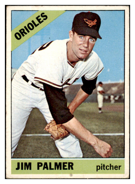 1966 Topps Baseball #126 Jim Palmer Orioles VG-EX 490016