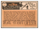 1966 Topps Baseball #126 Jim Palmer Orioles VG-EX 490016