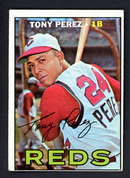 1967 Topps Baseball #476 Tony Perez Reds VG-EX 490018