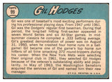 1965 Topps Baseball #099 Gil Hodges Senators VG-EX 490028