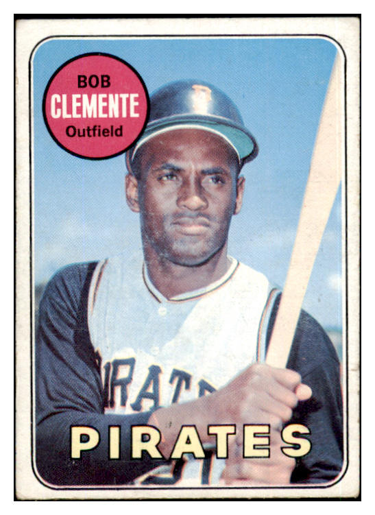 1969 Topps Baseball #050 Roberto Clemente Pirates VG-EX 490037