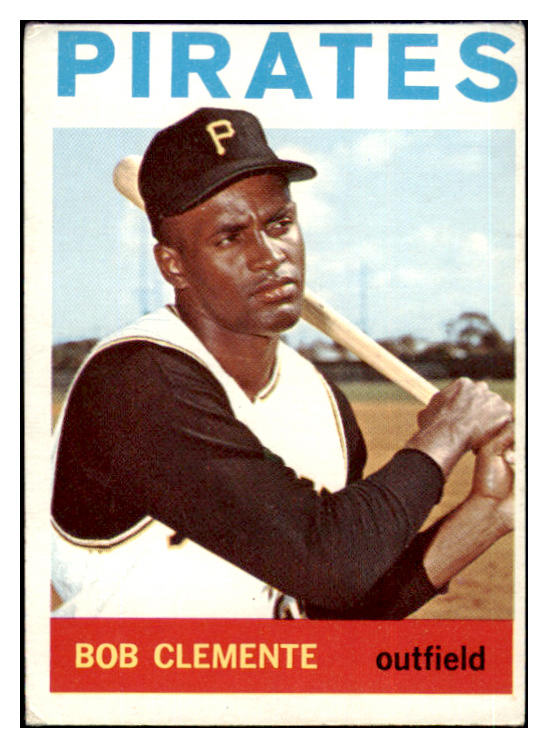 1964 Topps Baseball #440 Roberto Clemente Pirates VG-EX 490046