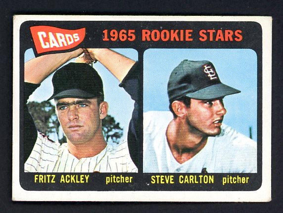 1965 Topps Baseball #477 Steve Carlton Cardinals VG-EX 490048