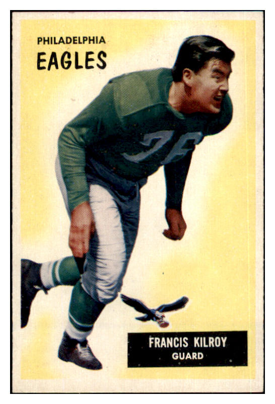 1955 Bowman Football #029 Bucko Kilroy Eagles NR-MT 490052