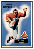 1955 Bowman Football #050 Les Gobel Cardinals NR-MT 490059