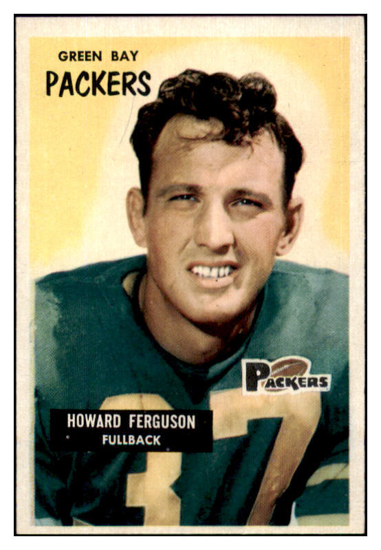 1955 Bowman Football #057 Howard Ferguson Packers NR-MT 490067