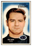 1955 Bowman Football #073 Bob Gaona Steelers NR-MT 490082