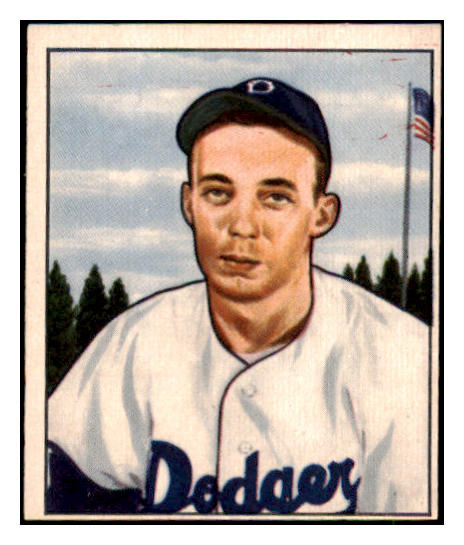 1950 Bowman Baseball #224 Jack Banta Dodgers VG-EX No Copyright 490115