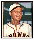 1950 Bowman Baseball #190 Ken Wood Browns EX Copyright 490128