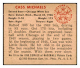 1950 Bowman Baseball #091 Cass Michaels White Sox VG-EX 490135
