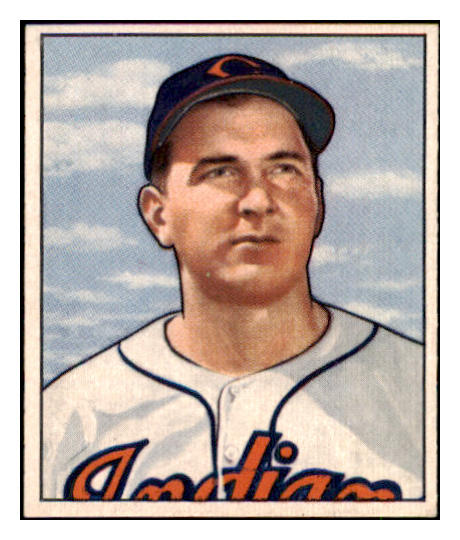 1950 Bowman Baseball #233 Allie Clark Indians EX-MT Copyright 490146