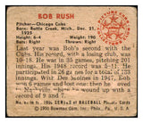 1950 Bowman Baseball #061 Bob Rush Cubs VG 490148
