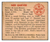1950 Bowman Baseball #051 Ned Garver Browns VG-EX 490151