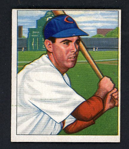 1950 Bowman Baseball #172 Peanuts Lowrey Reds EX 490176