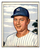 1950 Bowman Baseball #215 Eddie Lopat Yankees EX-MT Copyright 490181