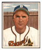 1950 Bowman Baseball #110 Tommy Holmes Braves EX-MT 490184