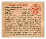1950 Bowman Baseball #110 Tommy Holmes Braves EX-MT 490184