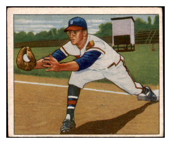 1950 Bowman Baseball #163 Earl Torgeson Braves EX 490196