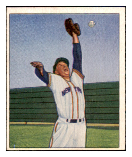 1950 Bowman Baseball #082 Whitey Lockman Giants NR-MT 490212
