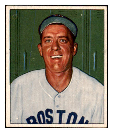 1950 Bowman Baseball #136 Warren Rosar Red Sox EX 490229