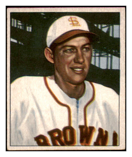 1950 Bowman Baseball #142 Sherm Lollar Browns EX-MT 490236