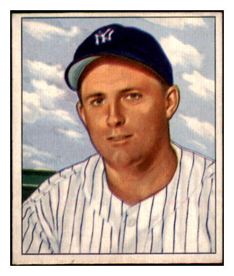 1950 Bowman Baseball #155 Frank Shea Yankees EX-MT 490250