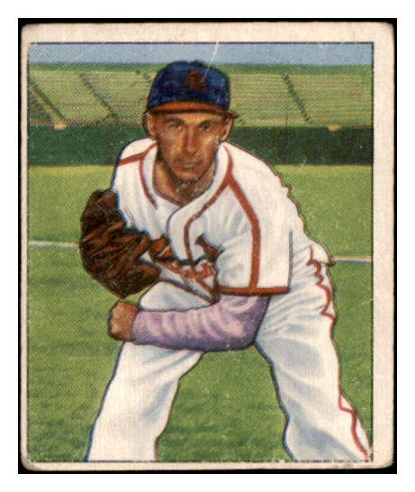 1950 Bowman Baseball #090 Harry Brecheen Cardinals VG 490252