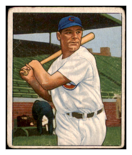 1950 Bowman Baseball #169 Hank Edwards Cubs VG 490255