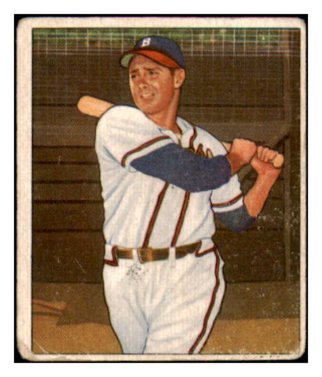 1950 Bowman Baseball #164 Sibby Sisti Braves VG 490256