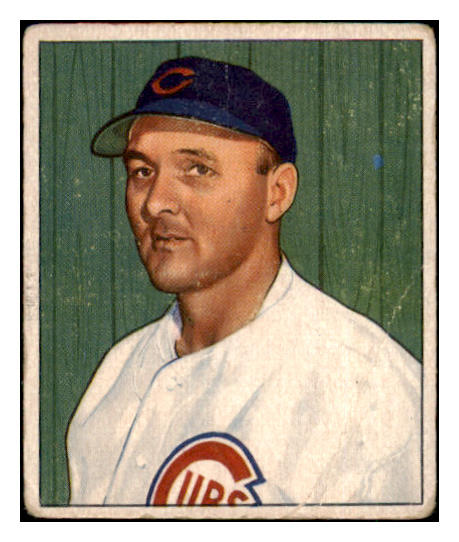 1950 Bowman Baseball #170 Dutch Leonard Cubs VG 490258