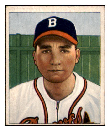 1950 Bowman Baseball #074 Johnny Antonelli Braves EX-MT 490260