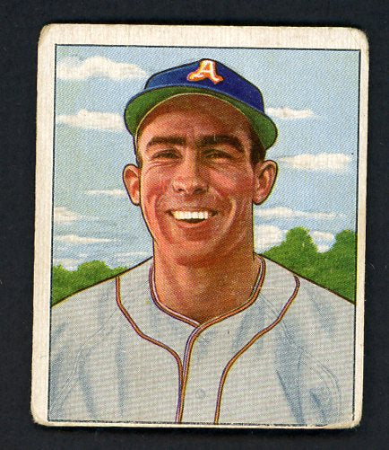 1950 Bowman Baseball #158 Paul Lehner A's VG 490265