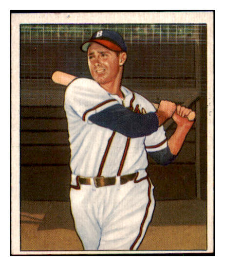 1950 Bowman Baseball #164 Sibby Sisti Braves EX-MT 490269