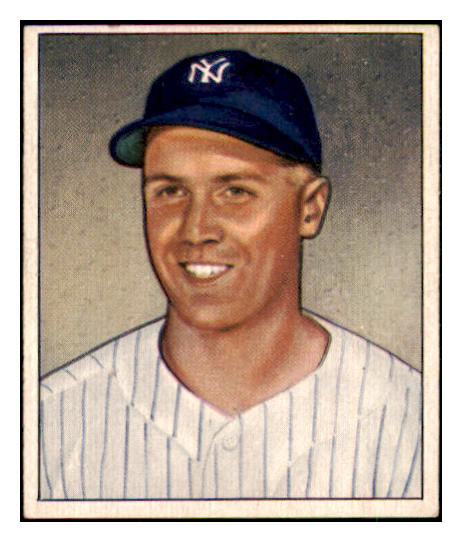 1950 Bowman Baseball #101 Bobby Brown Yankees EX-MT 490272