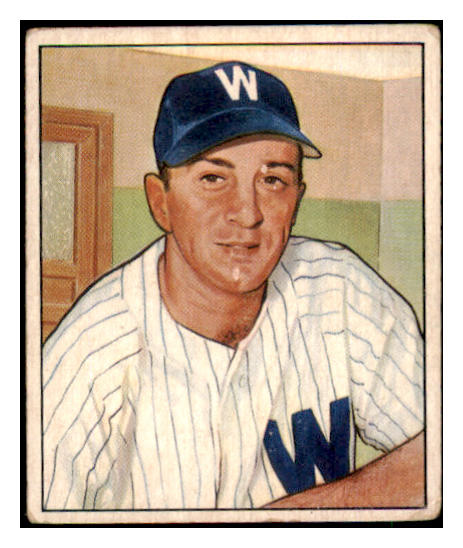 1950 Bowman Baseball #052 Sam Mele Senators VG 490287