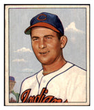 1950 Bowman Baseball #040 Bob Lemon Indians EX 490291