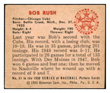1950 Bowman Baseball #061 Bob Rush Cubs EX 490293